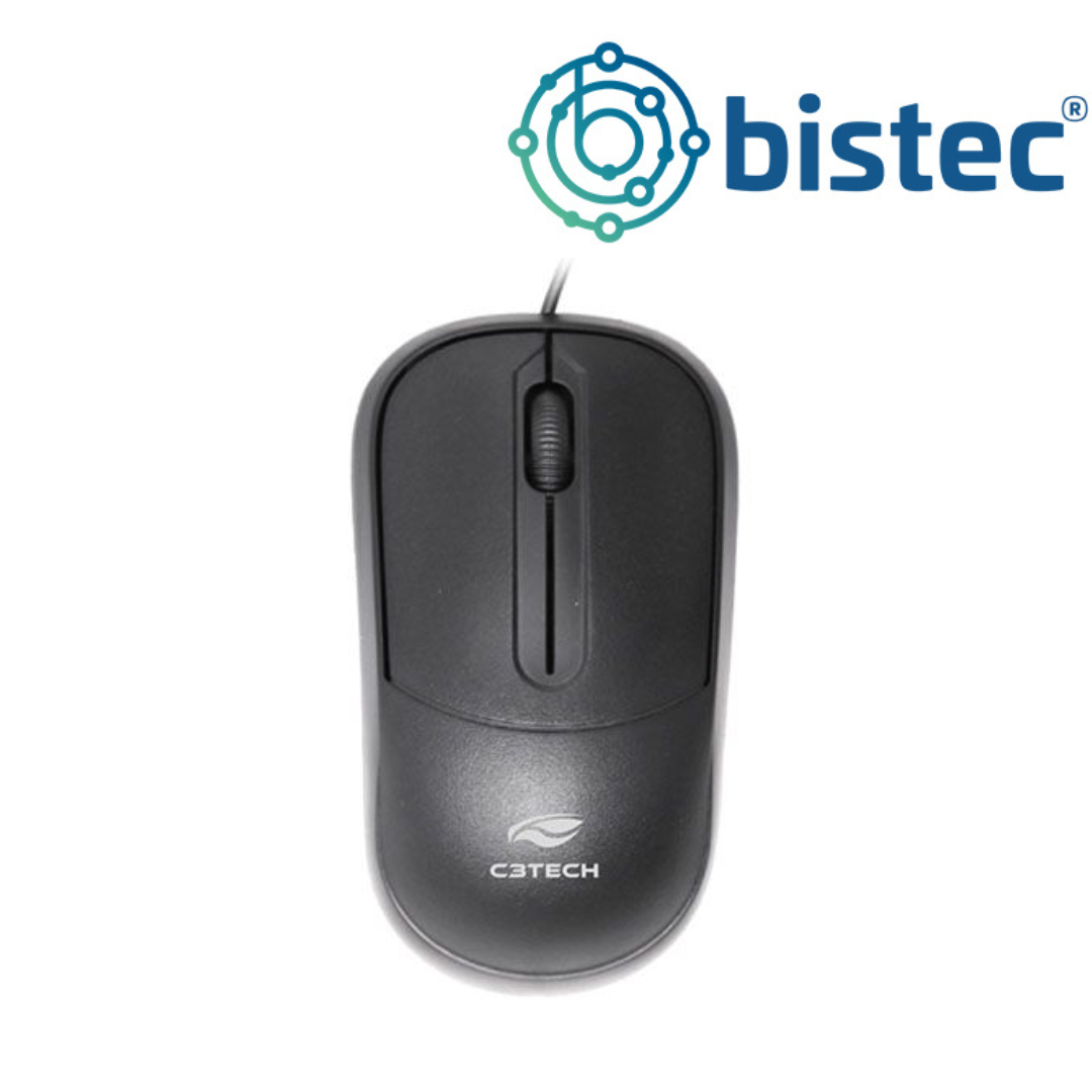 Mouse C3Plus USB 1000DPI Preto